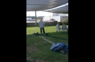 When clicked, Show still image