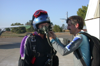 When clicked, Show still image