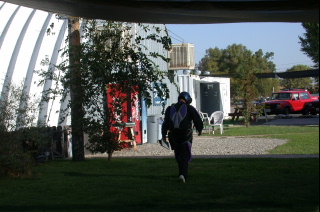 When clicked, Show still image