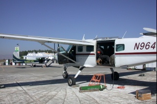 When clicked, Show still image